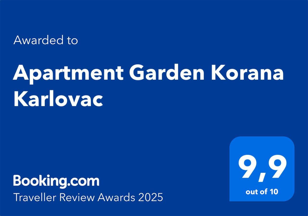 Apartment Garden Korana Karlovac Bagian luar foto